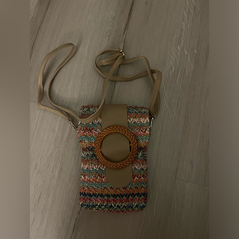 Handmade small bag with strap